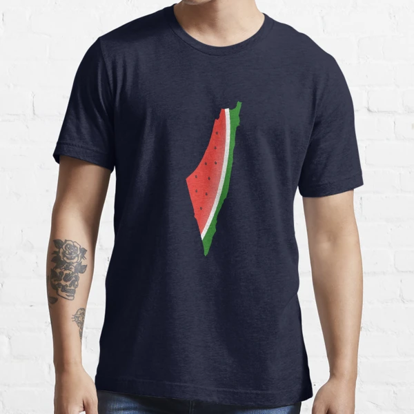 Watermelon Palestine - Dark - Redbubble Free Palestine Classic T-shirt