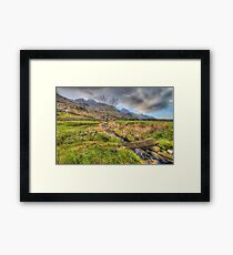 Miners Path Framed Print