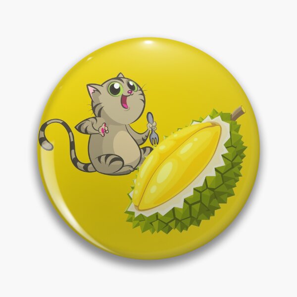 Item preview, Cat loves to eat Durian shirt. designed and sold by Cheeky Popp.