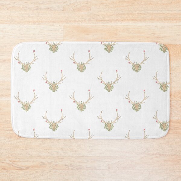 Item preview, Pastel Deer Skull with Butterflies designed and sold by Ravenwood135.