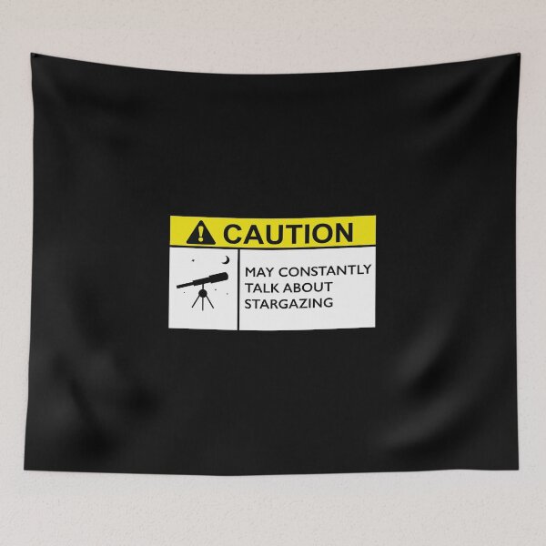 Item preview, Caution Stargazing designed and sold by TheUnknown93.