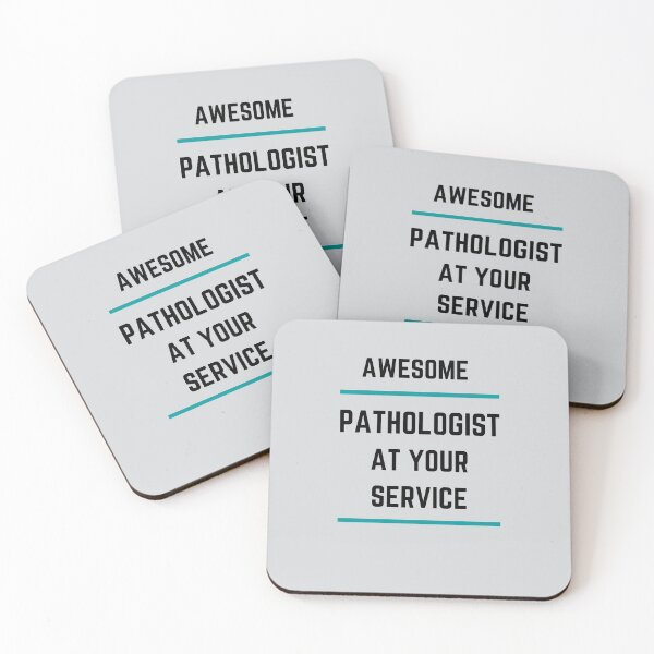 Item preview, awesome pathologists at your service-funny t shirts designed and sold by medoutfits.