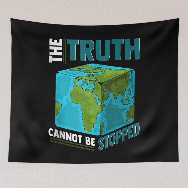 Item preview, Cube Earth Society Inspired Cubed Earth Related Square Earth Tank Top designed and sold by CuthbertShop.