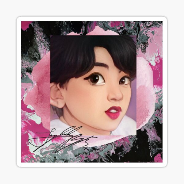 Bts Autograph Stickers for Sale | Redbubble