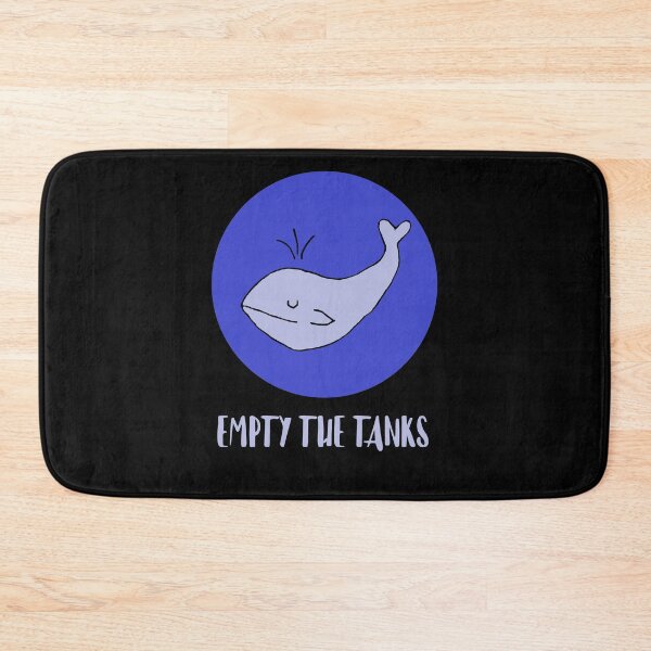Item preview, Empty The Tanks Whale Cartoon designed and sold by RevolutionInPaint.