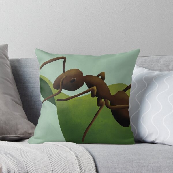 Item preview, Ant on a leaf designed and sold by sarahlcreative.