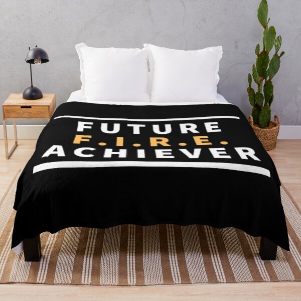 Item preview, Future F I R E achiever, FIRE, financial independence retire early designed and sold by Rat to Lion.