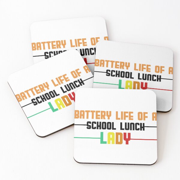 Item preview, Battery Life Of A School Lunch Lady designed and sold by ussastore.
