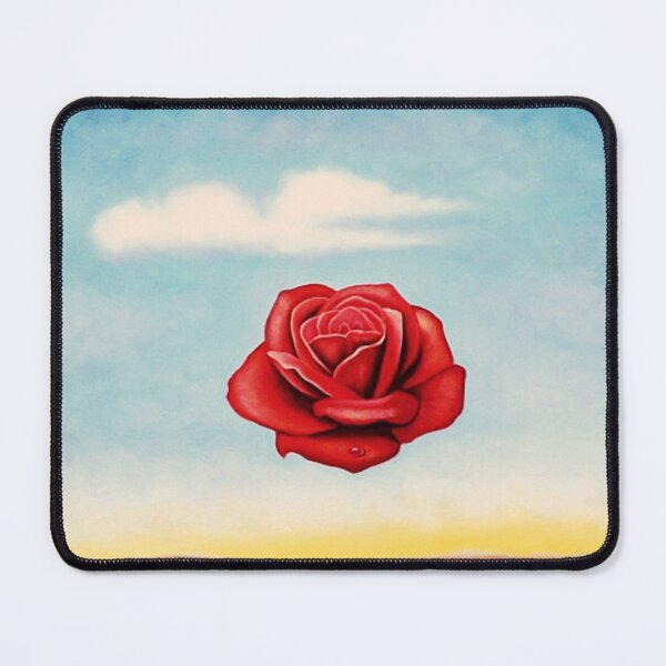 Meditative Rose Mouse Pad