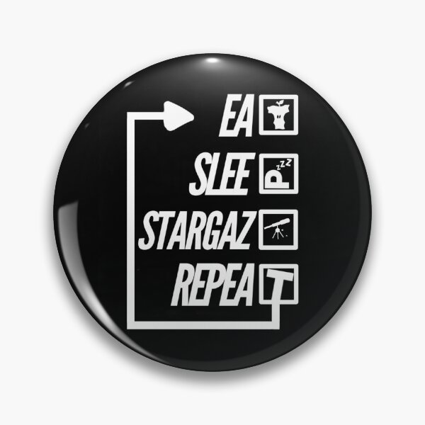 Item preview, Eat Sleep Stargaze Repeat designed and sold by TheUnknown93.