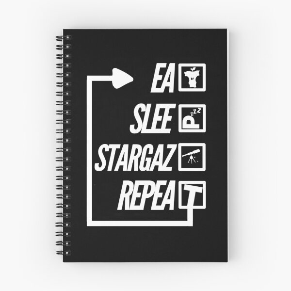 Item preview, Eat Sleep Stargaze Repeat designed and sold by TheUnknown93.