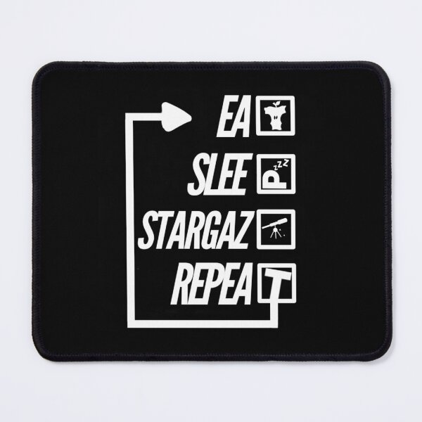 Item preview, Eat Sleep Stargaze Repeat designed and sold by TheUnknown93.