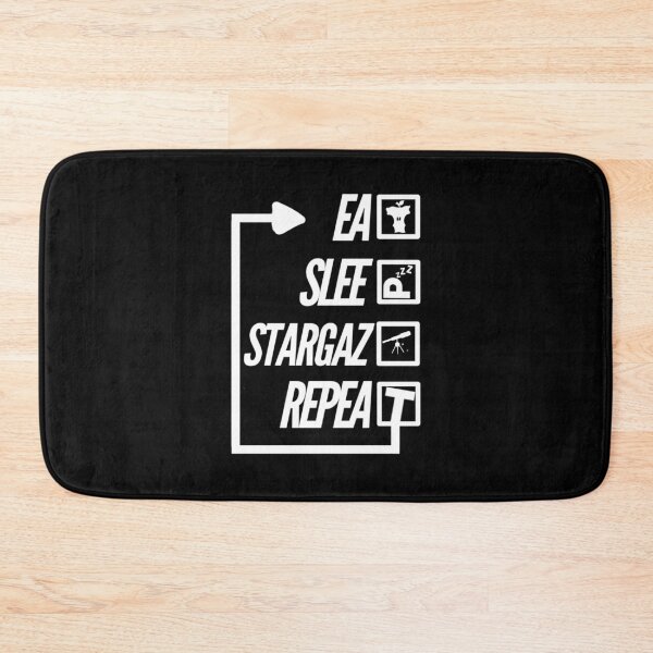 Item preview, Eat Sleep Stargaze Repeat designed and sold by TheUnknown93.