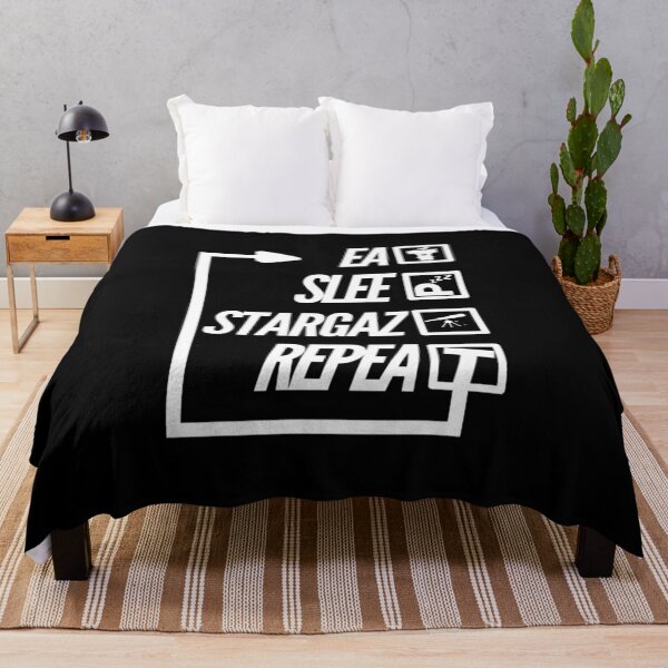 Item preview, Eat Sleep Stargaze Repeat designed and sold by TheUnknown93.
