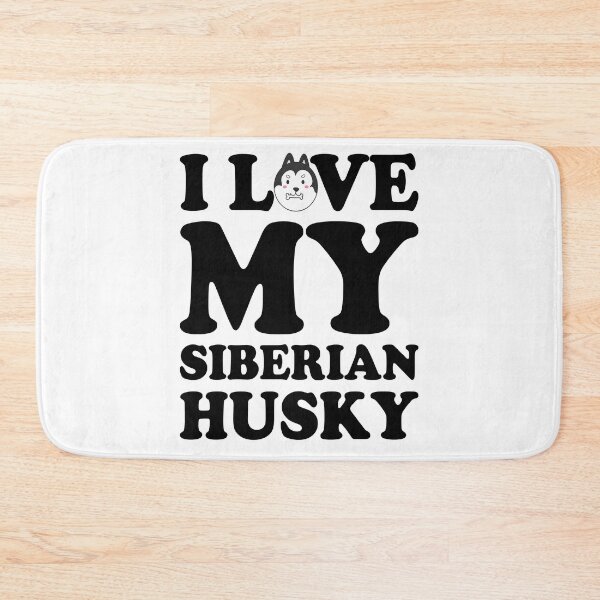 Item preview,    I Love My Husky , Husky Mom Sayings designed and sold by remonss.