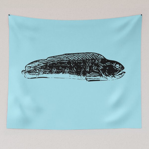 Item preview, Atlantic Wolffish Black Design  designed and sold by designsasstultd.