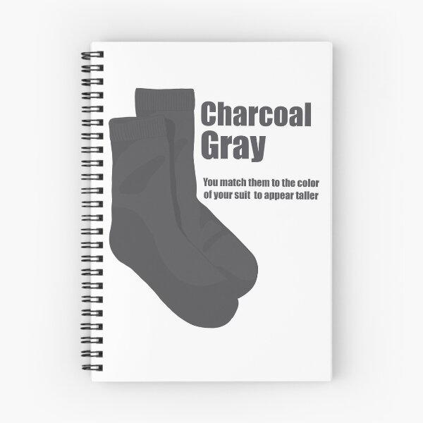 Item preview, Charcoal Gray socks designed and sold by KindaSketchy.23.