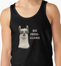 No Problem Llama Tank Top