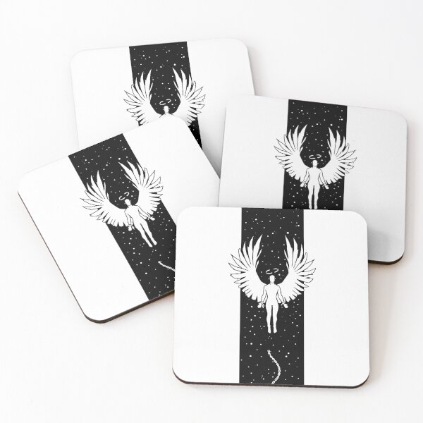 Item preview, Falling Angel Black and White Design designed and sold by Ravenwood135.