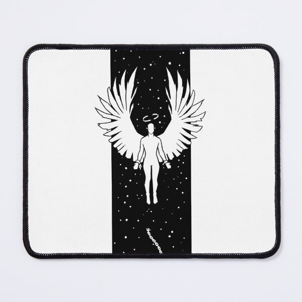Item preview, Falling Angel Black and White Design designed and sold by Ravenwood135.