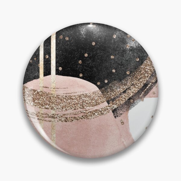 Item preview, Black Gold and Pink Abstract  designed and sold by Michelle Moss.