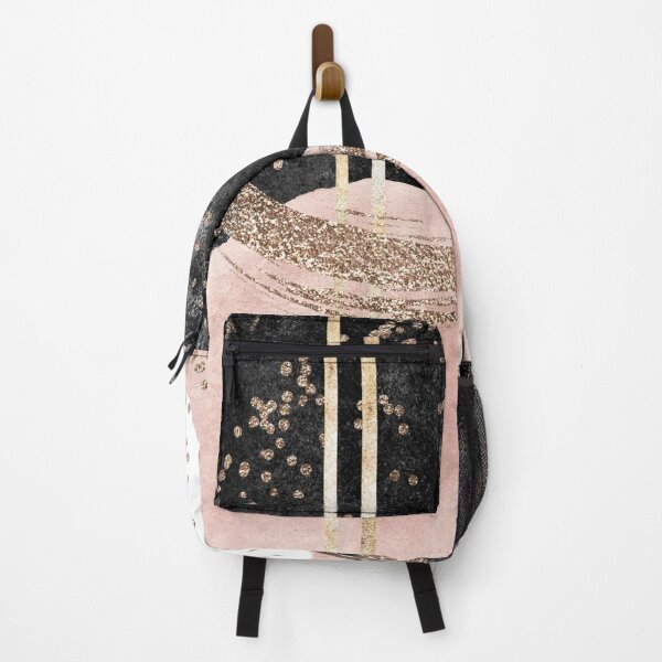 Item preview, Black Gold and Pink Abstract  designed and sold by Michelle Moss.