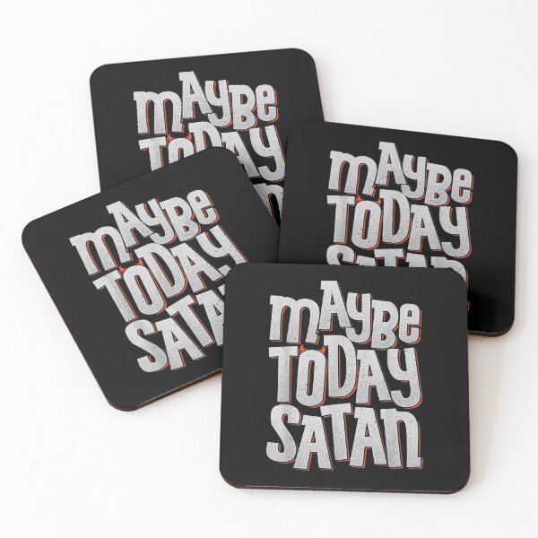 Item preview, Maybe Today Satan Funny Devil Humoristic Sarcastic Pun  designed and sold by GodivaShop.