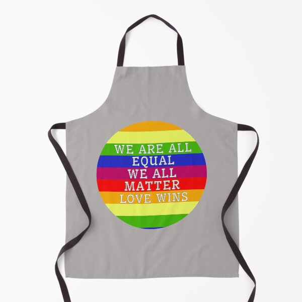 Item preview, We are all equal we all matter Love Wins designed and sold by TheRightHonMP.