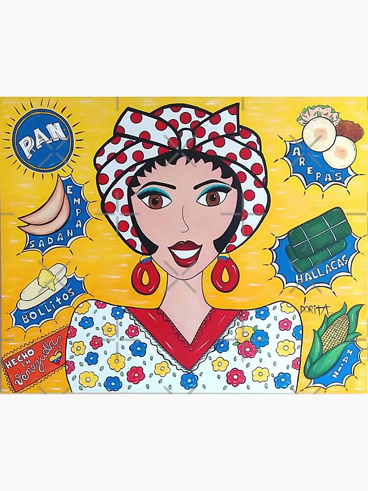 "Pan Girl 2" Sticker for Sale by DoritaArtes Redbubble