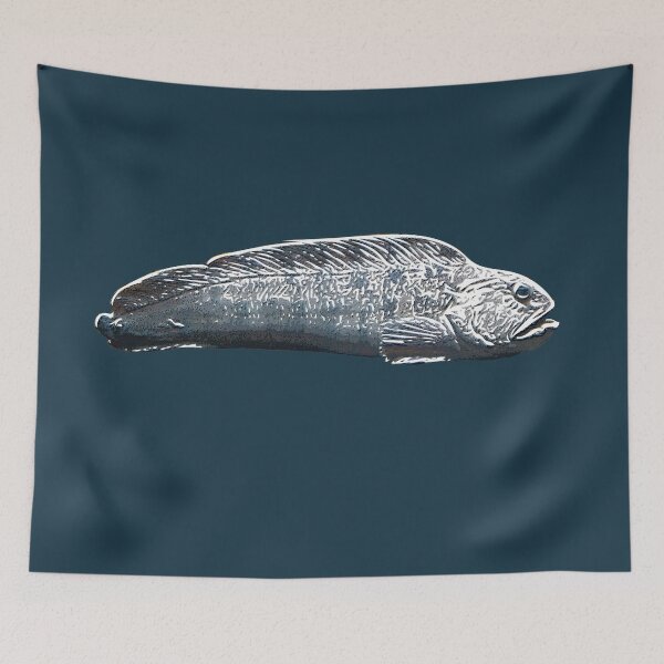 Item preview,   Atlantic Wolffish White Alternate Design  designed and sold by designsasstultd.