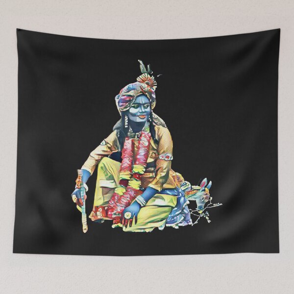 Item preview, Janmashtami Seafoil Style designed and sold by Voyshop.