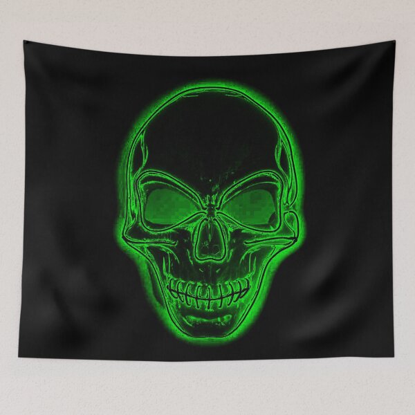 Item preview, Glow Skull designed and sold by freeArt10.