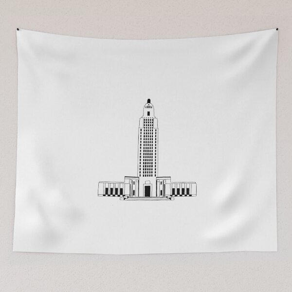 Item preview, Louisiana State Capitol Building  designed and sold by mooskie13.