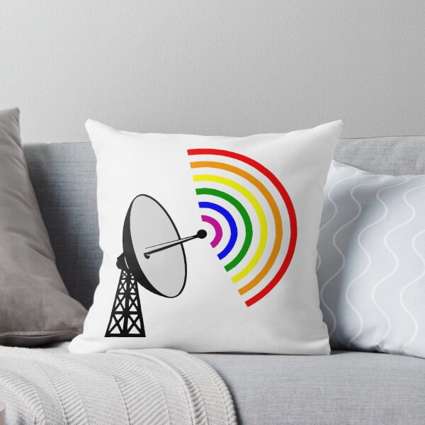 Item preview, Gaydar Gay Rainbow Radar  designed and sold by TheShirtYurt.