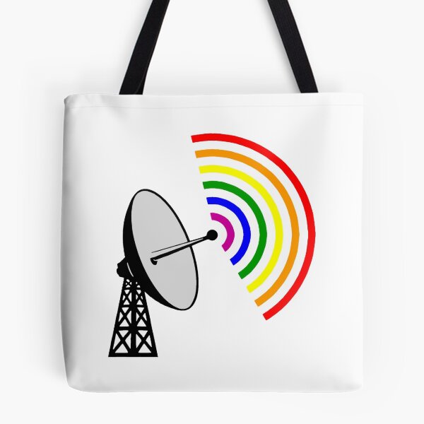 Item preview, Gaydar Gay Rainbow Radar  designed and sold by TheShirtYurt.
