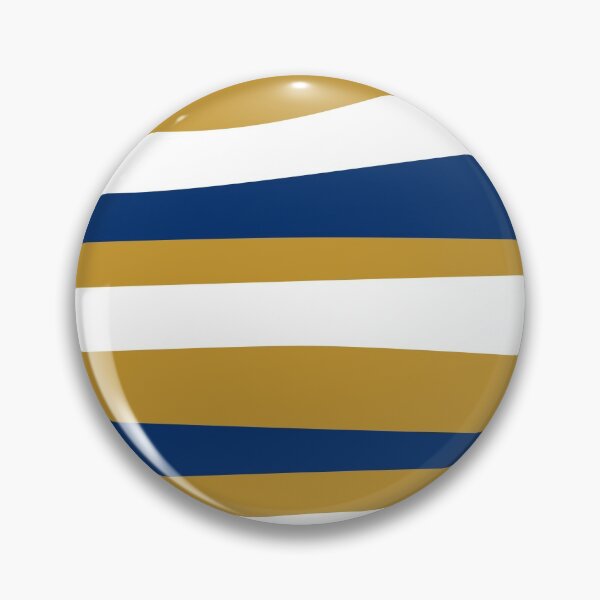 Item preview, Wavy stripes navy-mustard-white designed and sold by kobyakov.