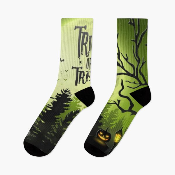 Item preview, Trick or Treat - Halloween Spooky Graveyard Theme designed and sold by WearWolfDesigns.