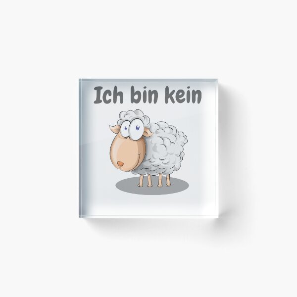 Artikelvorschau, Ich bin kein Schaf selber und denke nicht dem Mainstream nach. entworfen und verkauft von Aedrikan.