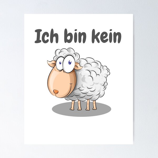 Artikelvorschau, Ich bin kein Schaf selber und denke nicht dem Mainstream nach. entworfen und verkauft von Aedrikan.