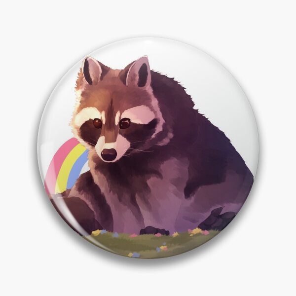 Item preview, Pan pride raccoon designed and sold by Starenqui.