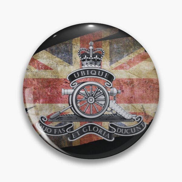 Item preview, Royal Artillery logo with Union jack designed and sold by PinnockDesigns.