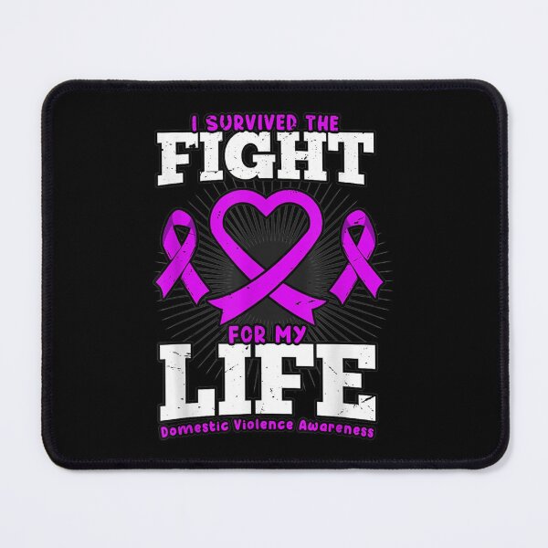 Item preview, I Survived The Fight For My Life Domestic Violence Awareness designed and sold by GarrickShop.