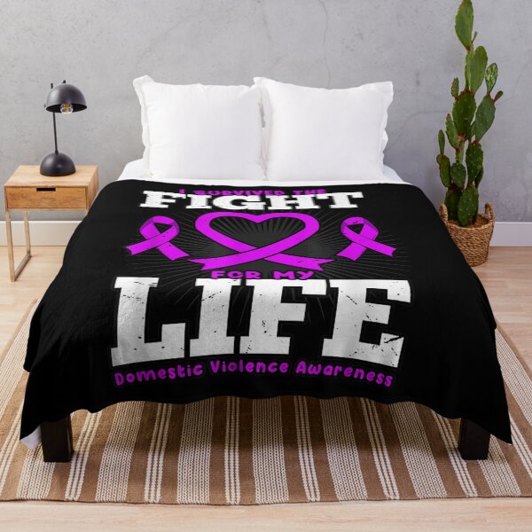 Item preview, I Survived The Fight For My Life Domestic Violence Awareness designed and sold by GarrickShop.