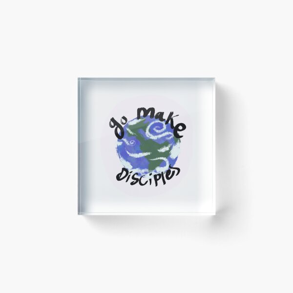Item preview, Go Make Disciples (white) designed and sold by PocketPictures.