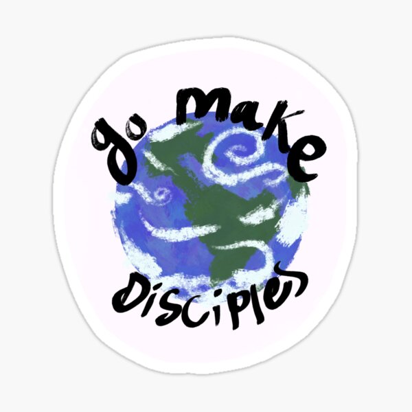 Item preview, Go Make Disciples (white) designed and sold by PocketPictures.
