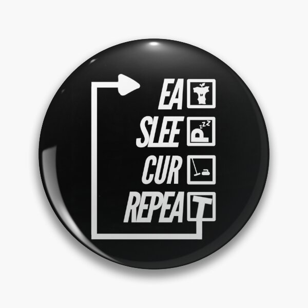 Item preview, Eat Sleep Curl Repeat designed and sold by TheUnknown93.