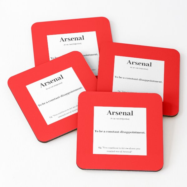 Item preview, Arsenal Football Definition - Funny Gift For Football Lovers Sticker designed and sold by ijdesigns.