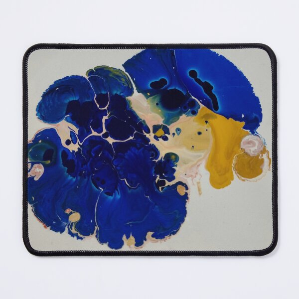 Item preview, Blue gold abstract designed and sold by zchriswit.