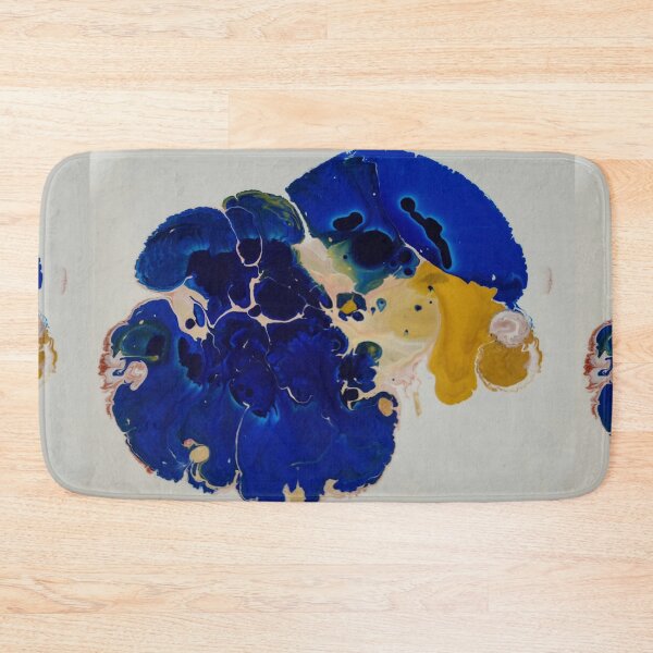 Item preview, Blue gold abstract designed and sold by zchriswit.