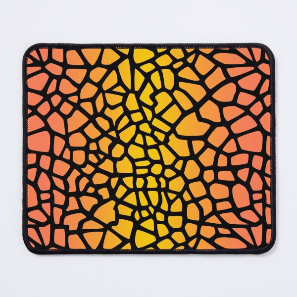 Item preview, Giraffe Print Repeat Pattern - Warm Gradient designed and sold by kernowerno.
